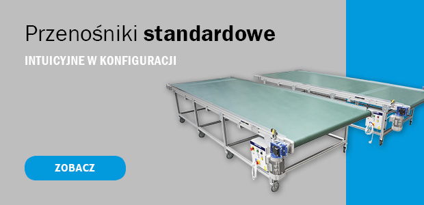 przenosniki taśmowe standardowe